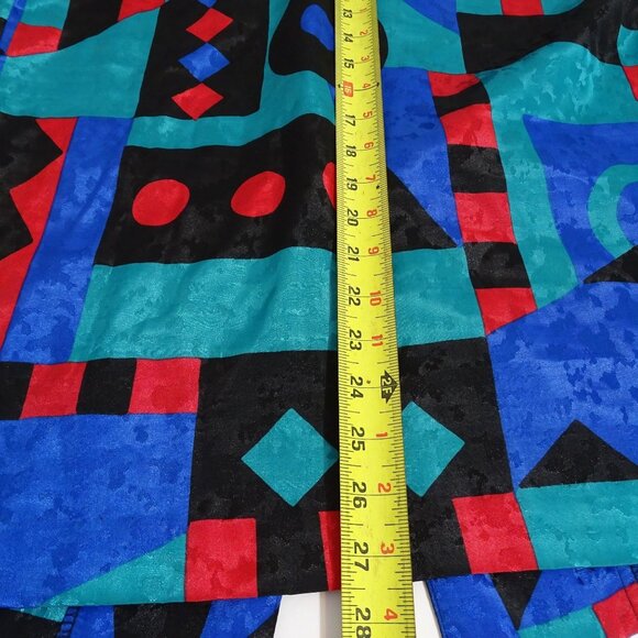 Vintage Toni Marie Sissies Sportswear Women Abstract Blazer Jacket Size 6 - Picture 12 of 14